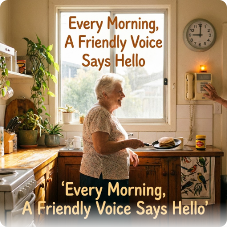 Reliable daily routine your parent looks forward to