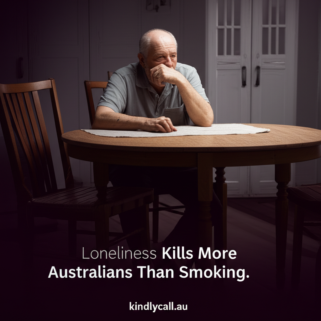 Loneliness kills more Australians than smoking